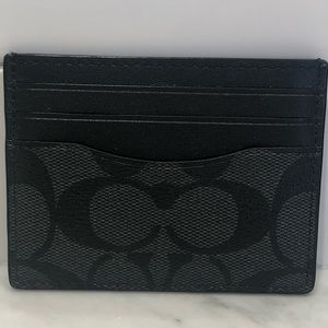 Authentic Coach card case wallet